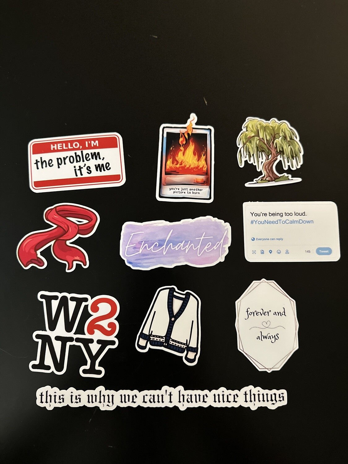 Taylor Swift Eras Sticker Pack