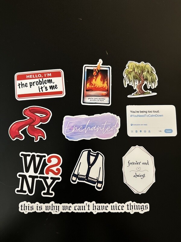 Taylor Swift Eras Sticker Pack