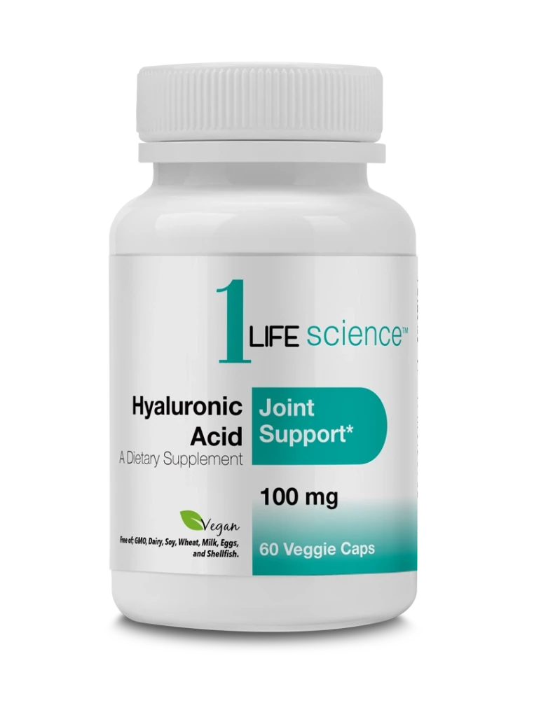 1LifeScience HyaluronicAcid 100mg 60Caps