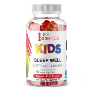 1LifeScience (Kids) SleepWell (PassionFruit) Gummies 60ct