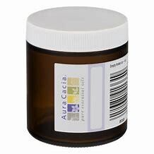 AuraCacia Empty AmberContainer 4oz Jar