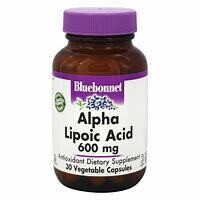 Bluebonnet AlphaLipoicAcid 600mg 30caps