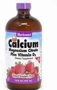 Bluebonnet Cal/Mag/VitD3 (Strawberry) 16fl.oz