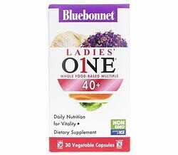 Bluebonnet LadiesOne 40+ MultiVitamin 30caps