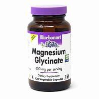 Bluebonnet MagnesiumGlycinate 400mg 120caps