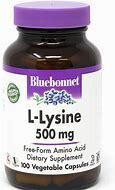 Bluebonnet L-Lysine 500mg 100caps
