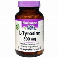 Bluebonnet L-Tyrosine 500mg 100Caps