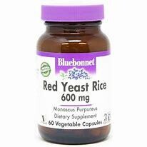 Bluebonnet RedYeastRice 600mg 60caps