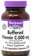 Bluebonnet VitaminC (buffered) 500mg 90caps