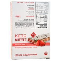 ConvenientNutrition KetoWheyferBar (Strawberry) 1.3oz 10ct