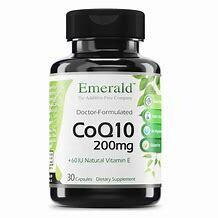 EmeraldLabs CoQ10 200mg 30caps