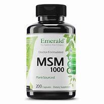 EmeraldLabs MSM 1000mg 200caps