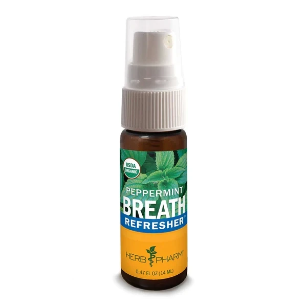 HerbPharm PeppermintBreathRefresher 0.47fl.oz