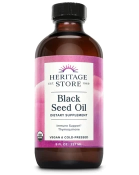 HeritageStore BlackSeedOil 8fl.oz