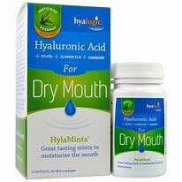 Hyalogic HylaMints for DryMouth 60 mint lozenges