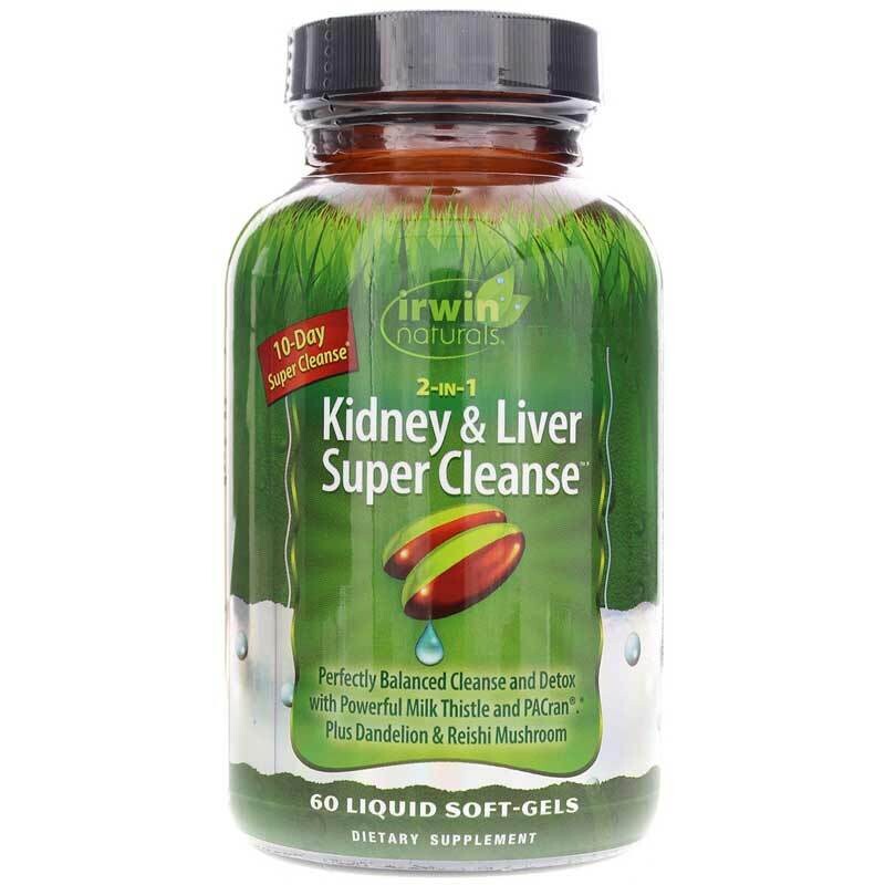 IrwinNaturals KidneyLiver SuperCleanse 90ct