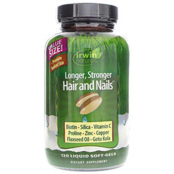 IrwinNaturals LongerStronger Hail&amp;Nails 60ct