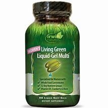 IrwinNaturals LivingGreen WomensMultiVitamin 90ct