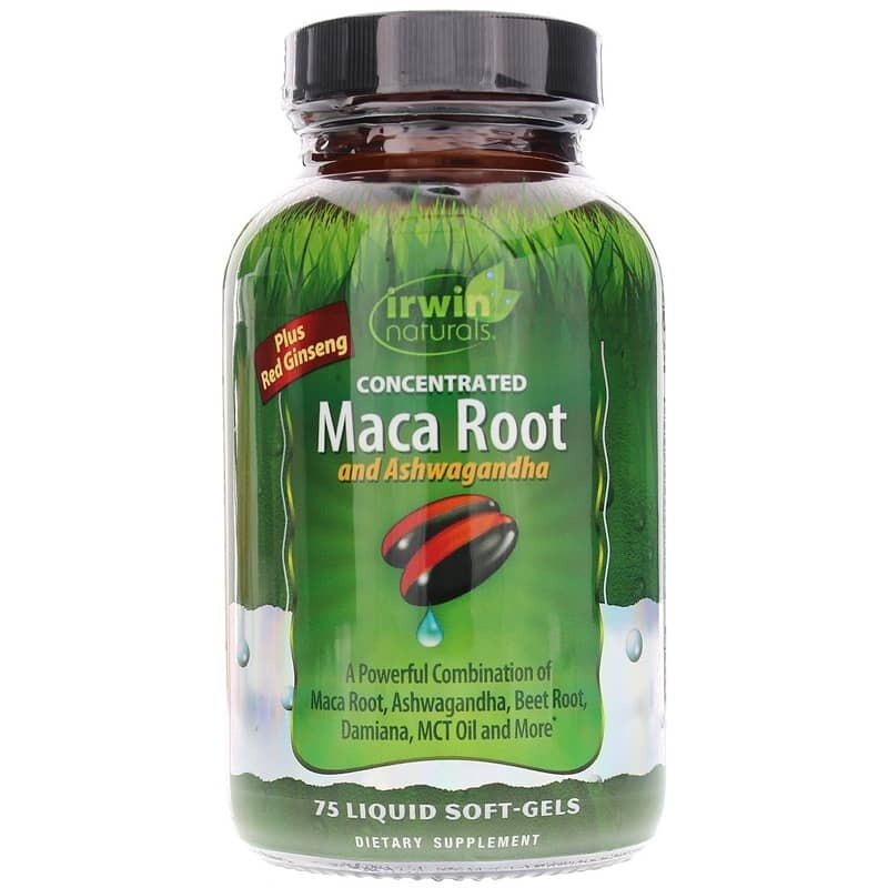 IrwinNaturals MacaRoot&amp;Ashwagandha 75ct