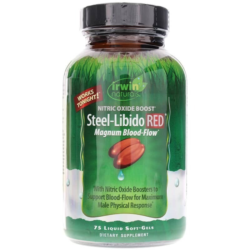 IrwinNaturals Mens SteelLibidoRED 75ct