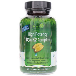 IrwinNaturals VitaminD3&amp;K2 Complex 60ct