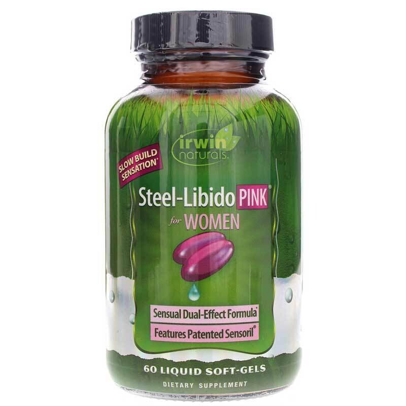 IrwinNaturals Womens SteelLibidoPINK 60ct
