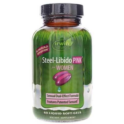 IrwinNaturals Womens SteelLibidoPINK 60ct