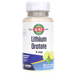 KAL LithiumOrotate 5mg 90ActivMelts