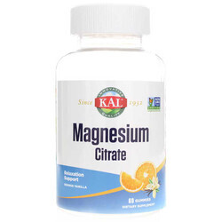KAL MagnesiumCitrate Gummies 60ct