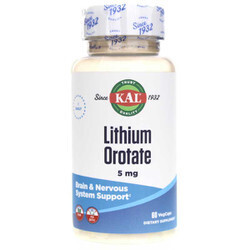 KAL LithiumOrotate 5mg 60caps