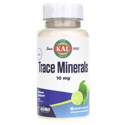 KAL TraceMinerals 10mg Lime 90minitabs