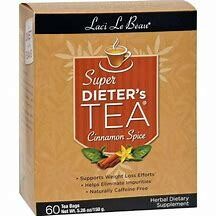 LaciLeBeau SuperDietersTea Cinnamon 60ct