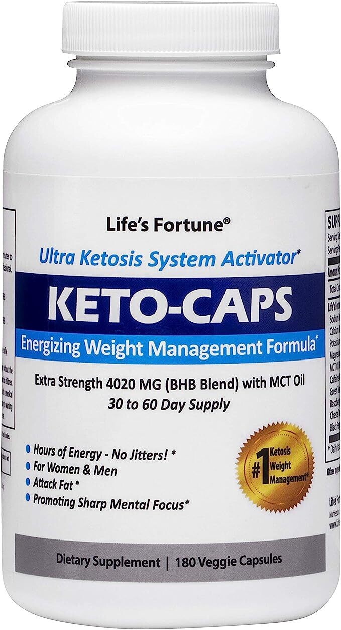 LifesFortune KetoCaps 180caps