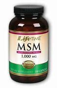 LifeTime MSM 1000mg 180ct