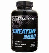 NaturalSport Creatine 5g 180caps