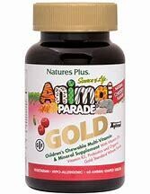 NaturesPlus AnimalParadeGOLD MultiVitamin Cherry 60tabs