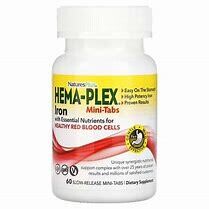 NaturesPlus HemaPlexIron 60MiniTabs