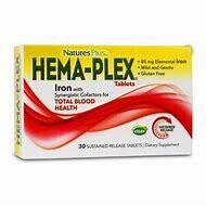 NaturesPlus HemaPlexIron SustainedRelease 30tabs