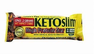 NaturesPlus KETO SlimHighProteinBar 12pk 1pc