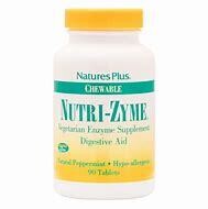 NaturesPlus NutriZyme DigestiveAid Peppermint 90tabs
