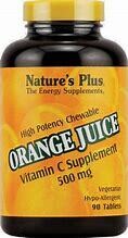 NaturesPlus OrangeJuice 500mg 90tabs