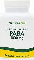 NaturesPlus PABA SustainedRelease 1000mg 60tabs