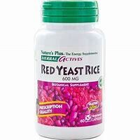 NaturesPlus RedYeastRice 600mg 60caps