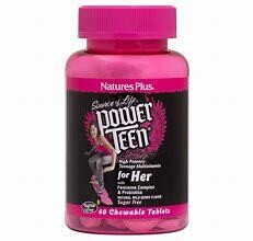 NaturesPlus PowerTeen ForHer 60tabs