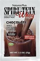 NaturesPlus Spiru-tein ChocolateWhey Powder 1.13oz 1pk