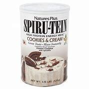 NaturesPlus Spiru-tein Cookies&amp;Cream 1.15lbs