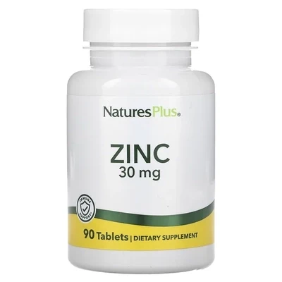 NaturesPlus Zinc 30mg 90tabs