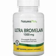 NaturesPlus UltraBromelain 1500mg 60tabs