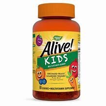 NaturesWay Alive! KidsMultiVitamin Gummies 75ct