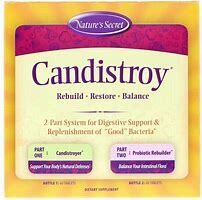 NaturesSecret Candistory 2PartSystem 120ct
